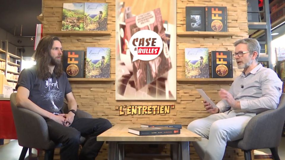 Case à bulles : L' ENTRETIEN avec Patrice REGLAT-VIZZAVONA