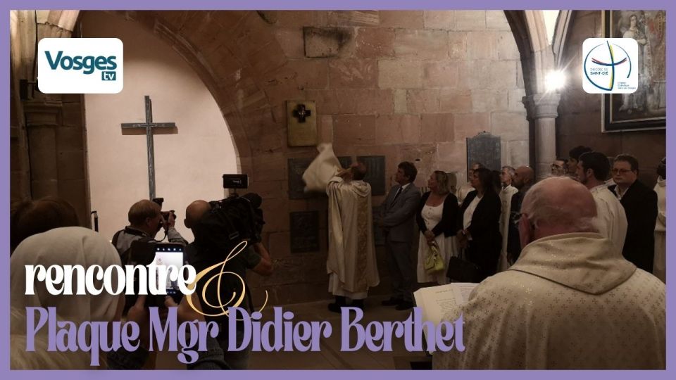 Rencontres : plaque mémoire Mgr Berthet