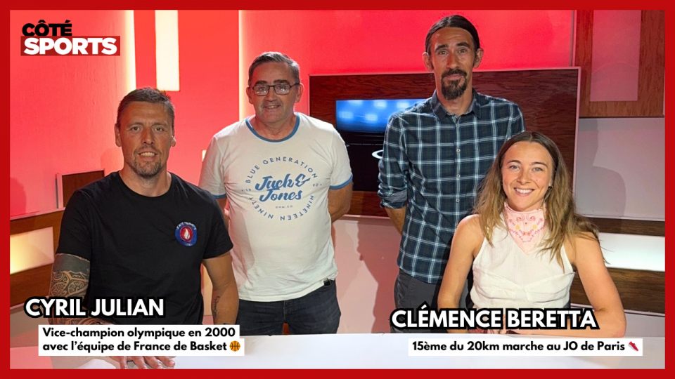 Côté Sports : Clémence Beretta & Cyril Julian