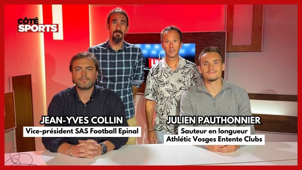 Côté Sports : Julien Pauthonnier & Jean-Yves Collin