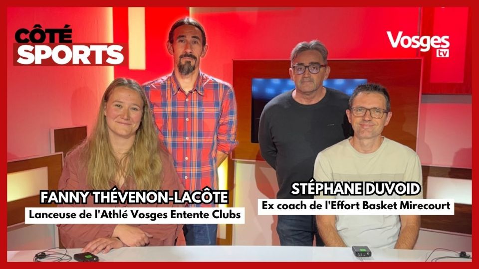 Côté Sports : Fanny Thévenon-Lacôte & Stéphane Duvoid