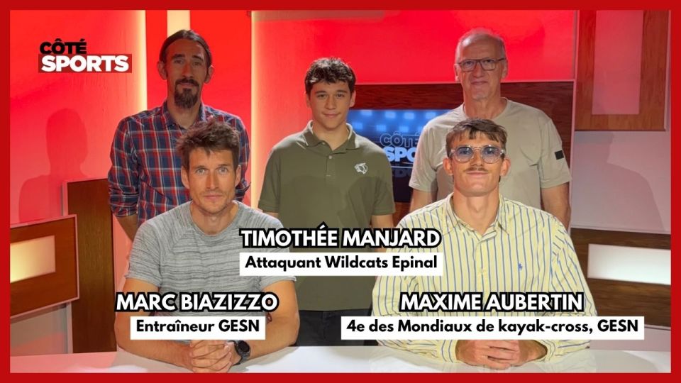 Côté Sports : Timothée Manjard, Maxime Aubertin & Marc Biazizzo