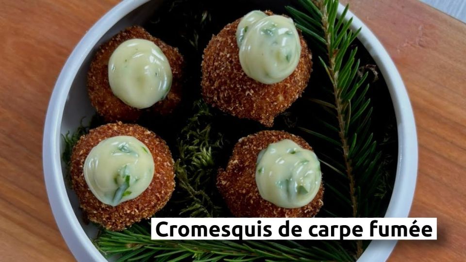 A feu doux : Le Haut Jardin #01 Cromesquis de carpe fumée