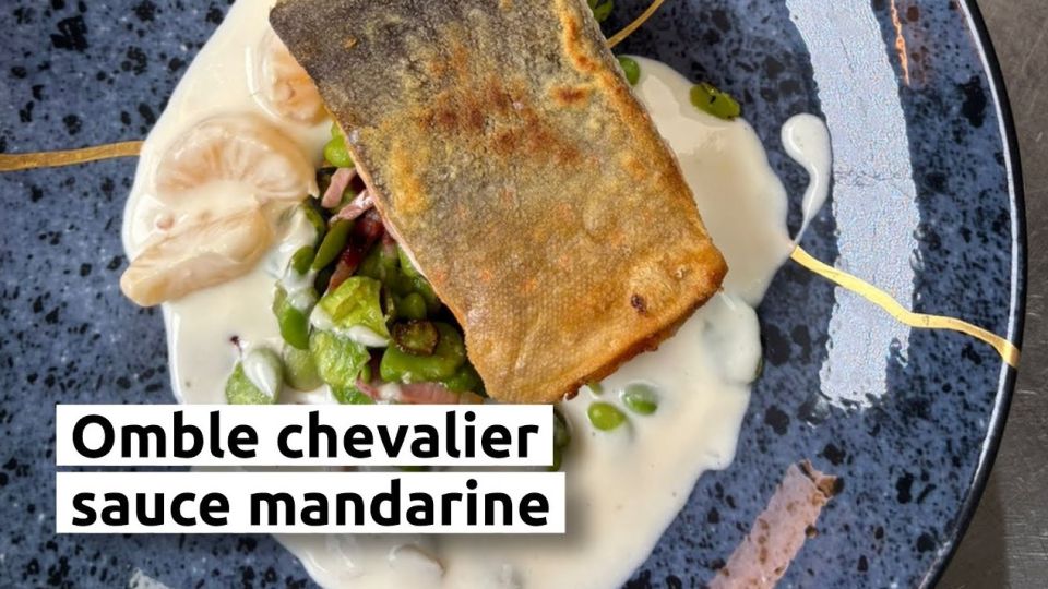 A feu doux : Au Bon Gîte #3 Omble chevalier sauce mandarine