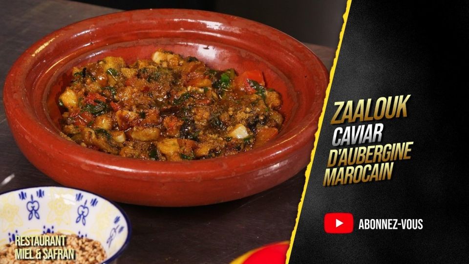 A feu doux : Miel & Safran #02 Zaalouk : Caviar d'aubergine marocain