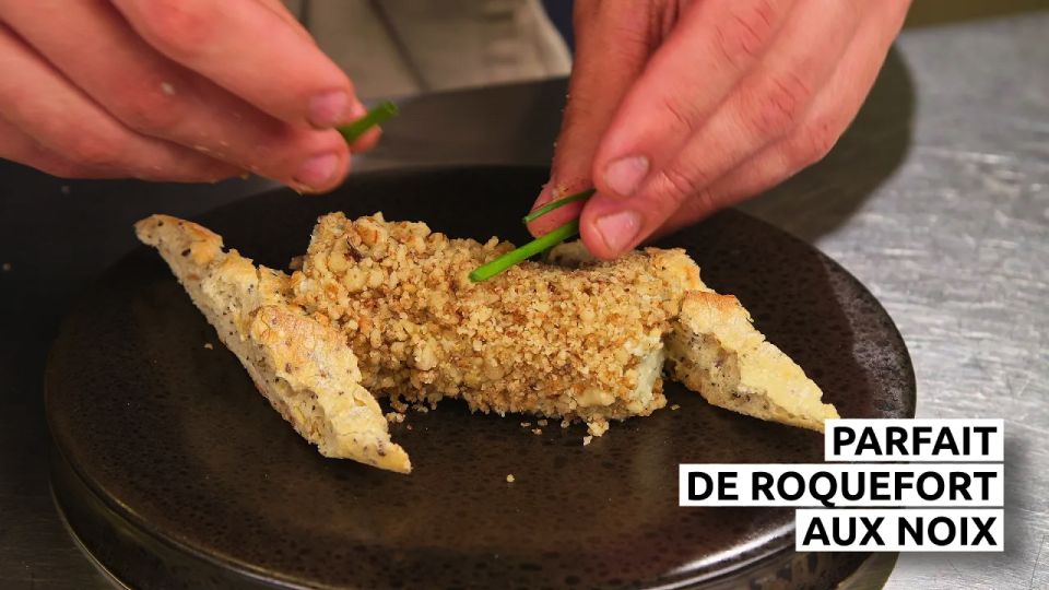 A feu doux : La table de Jean-Mi #04 Parfait de Roquefort aux noix