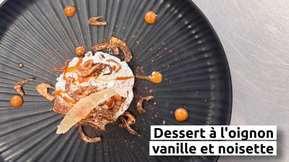 A feu doux : Nouvelle ère #5 Dessert à l'oignon, vanille et noisette
