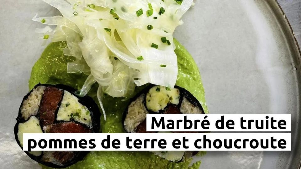 A feu doux : L'Ami Fritz #02 Marbré de truite, pommes de terre et choucroute