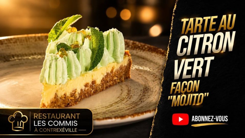 A feu doux : Les Commis #5 Tarte au citron vert façon 