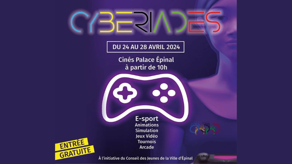 Les Cybériades en forme olympique du 24 au 28 avril
