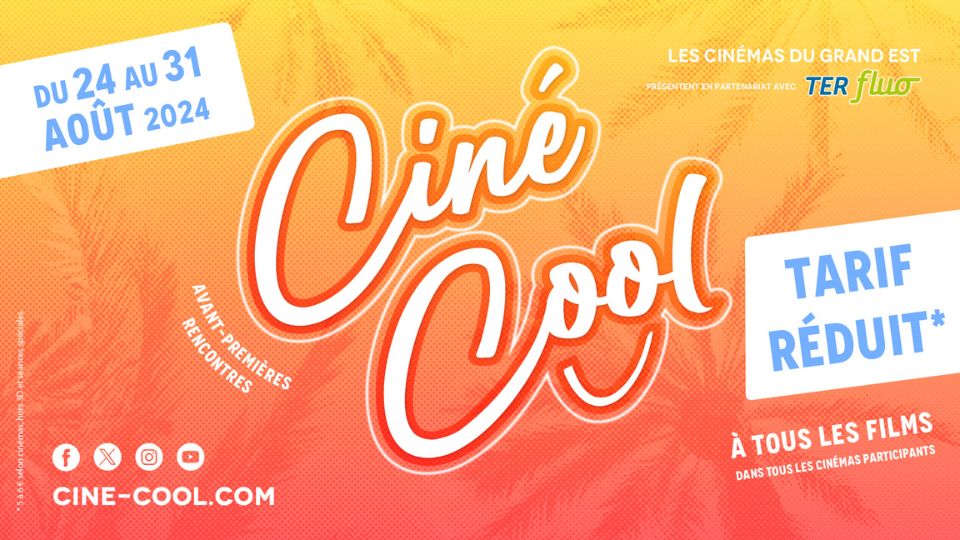 Ciné Cool : programme des avant-premières dans les Vosges