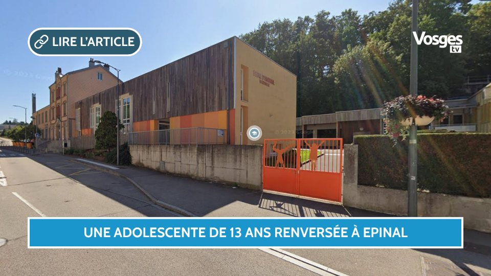 Une jeune fille de 13 ans percutée par une voiture à Epinal