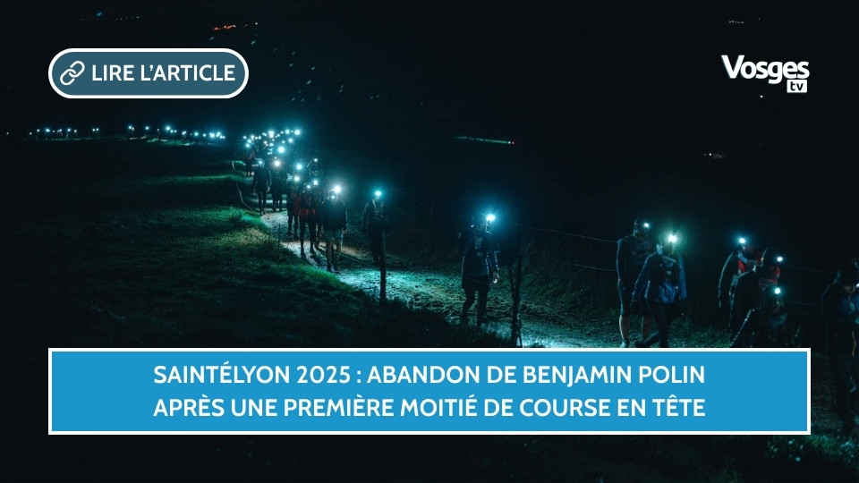 SaintéLyon 2025 : abandon de Benjamin Polin après une première moitié de course en tête