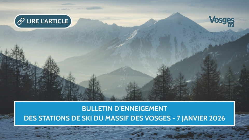 Bulletin d’enneigement des stations de ski du Massif des Vosges - 7 janvier