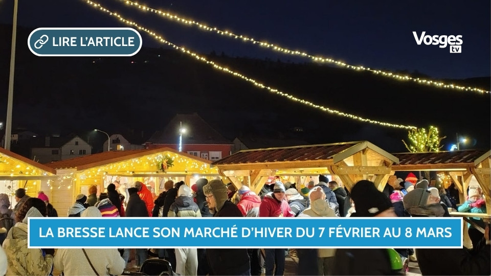 La Bresse lance son marché d’hiver du 7 février au 8 mars
