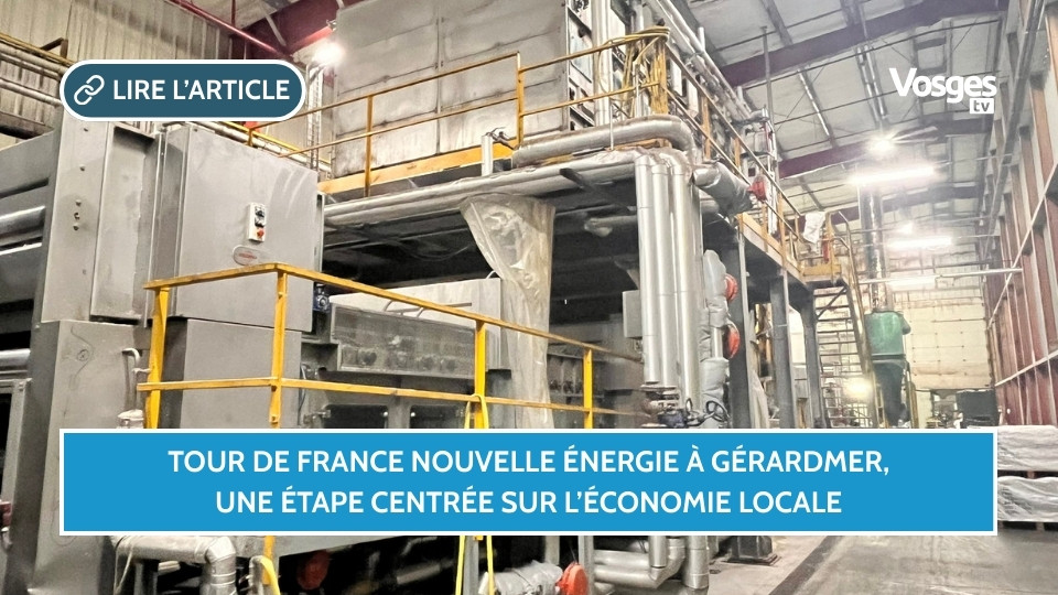 Tour de France Nouvelle Énergie à Gérardmer, une étape centrée sur l’économie locale