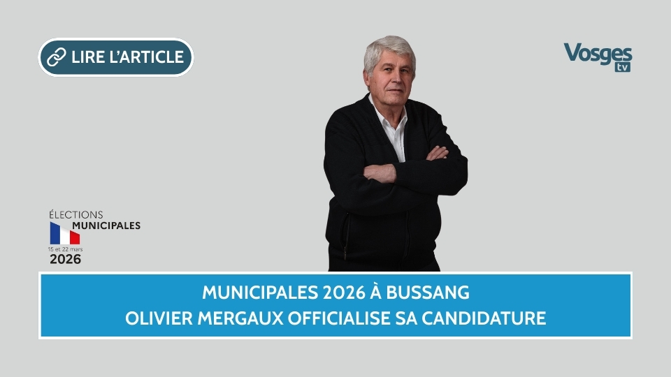 Municipales 2026 à Bussang, Olivier Mergaux officialise sa candidature