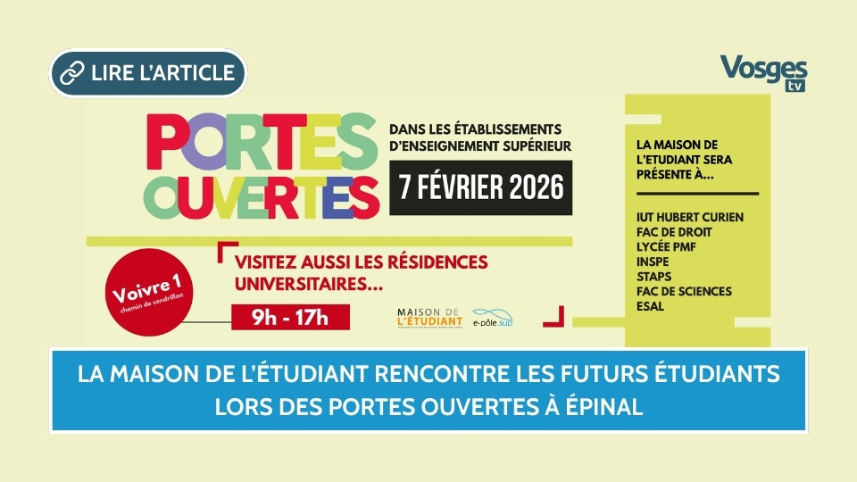 La Maison de l’Étudiant rencontre les futurs étudiants lors des portes ouvertes à Épinal