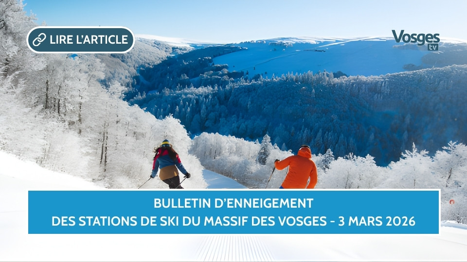 Bulletin d’enneigement des stations de ski du Massif des Vosges - 3 mars 2026