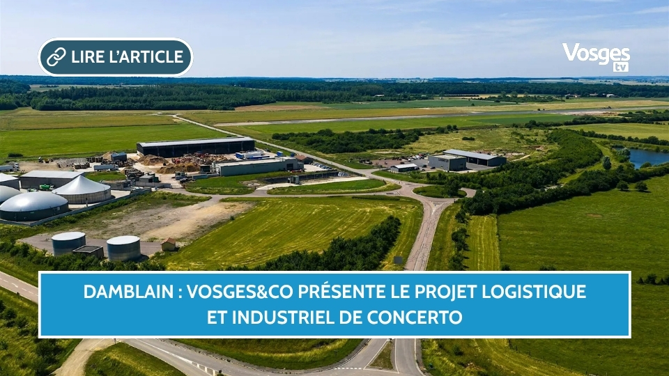 Damblain : Vosges&co présente le projet logistique et industriel de Concerto