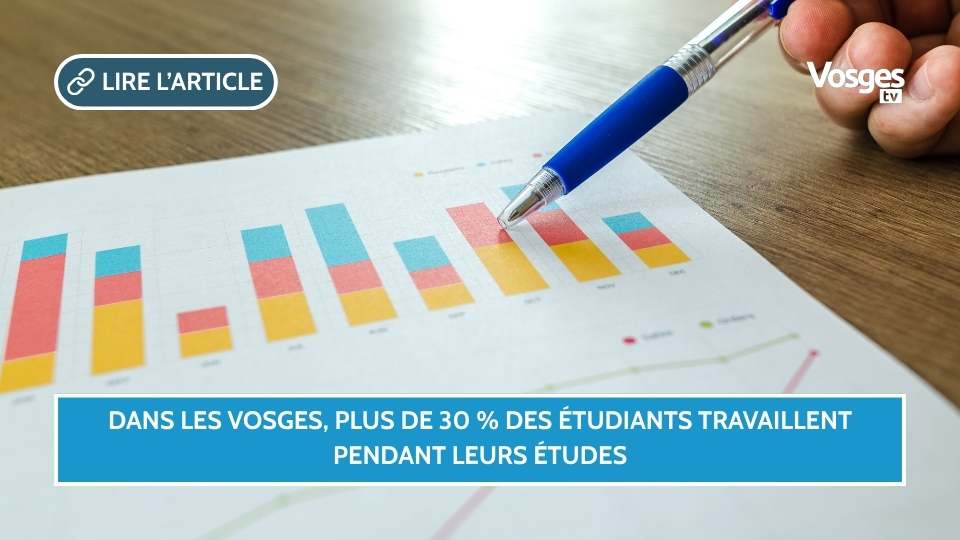 Dans les Vosges, plus de 30 % des étudiants travaillent pendant leurs études