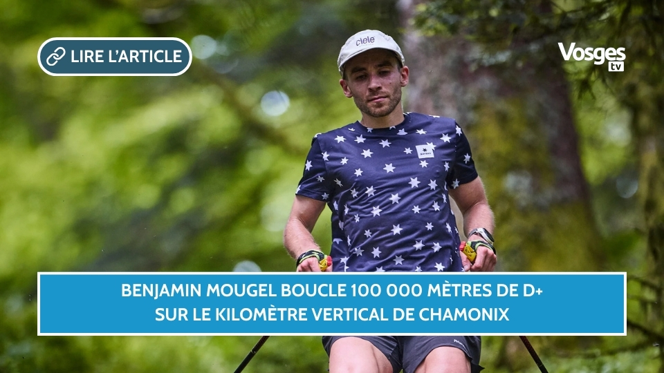 Benjamin Mougel boucle 100 000 mètres de D+ sur le Kilomètre Vertical de Chamonix
