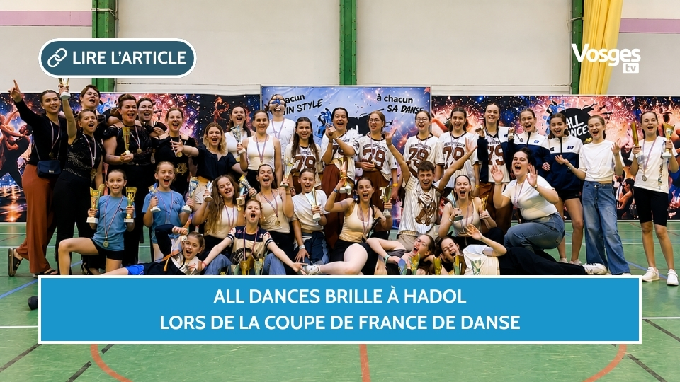 All Dances brille à Hadol lors de la Coupe de France de danse