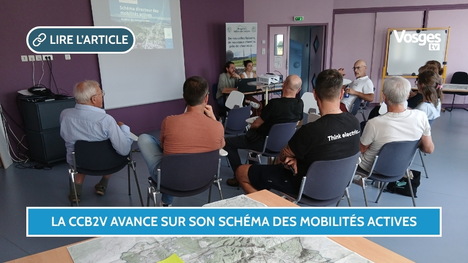 La CCB2V avance sur son schéma des mobilités actives