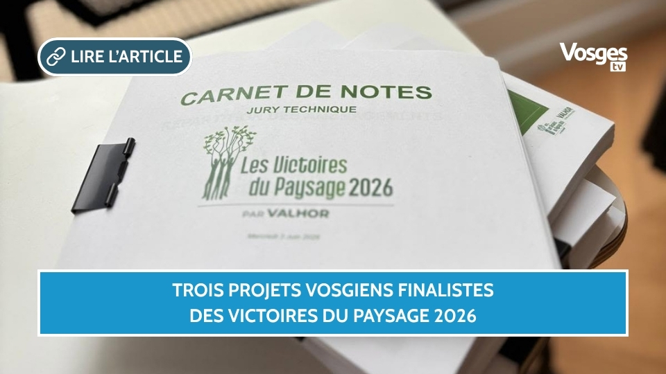 Trois projets vosgiens finalistes des Victoires du Paysage 2026