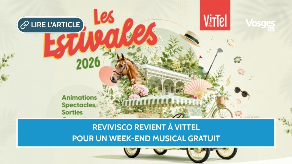 Revivisco revient à Vittel pour un week-end musical gratuit