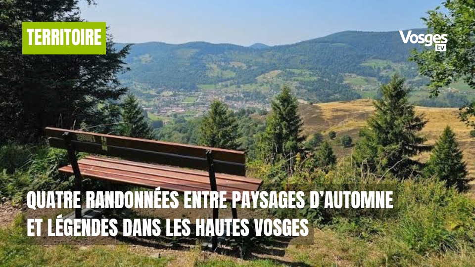 Quatre randonnées entre paysages d’automne et légendes dans les Hautes Vosges