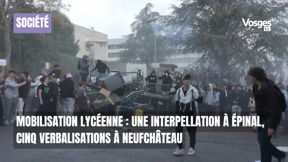 Mobilisation lycéenne : une interpellation à Épinal, cinq verbalisations à Neufchâteau