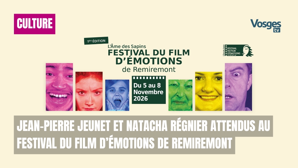 Jean-Pierre Jeunet et Natacha Régnier attendus au Festival du Film d’Émotions de Remiremont