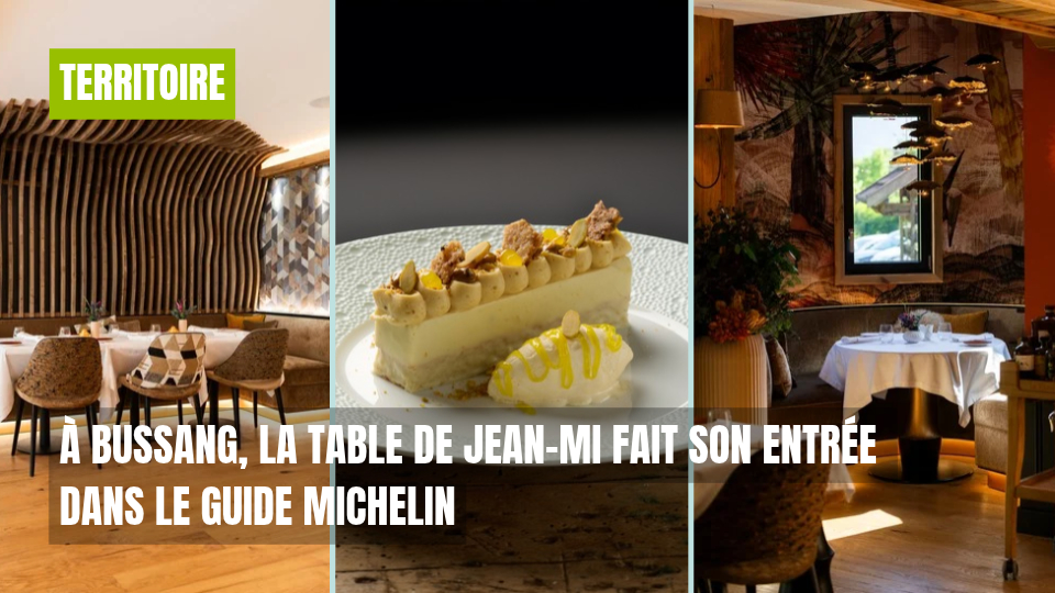 À Bussang, La Table de Jean-Mi fait son entrée dans le Guide Michelin