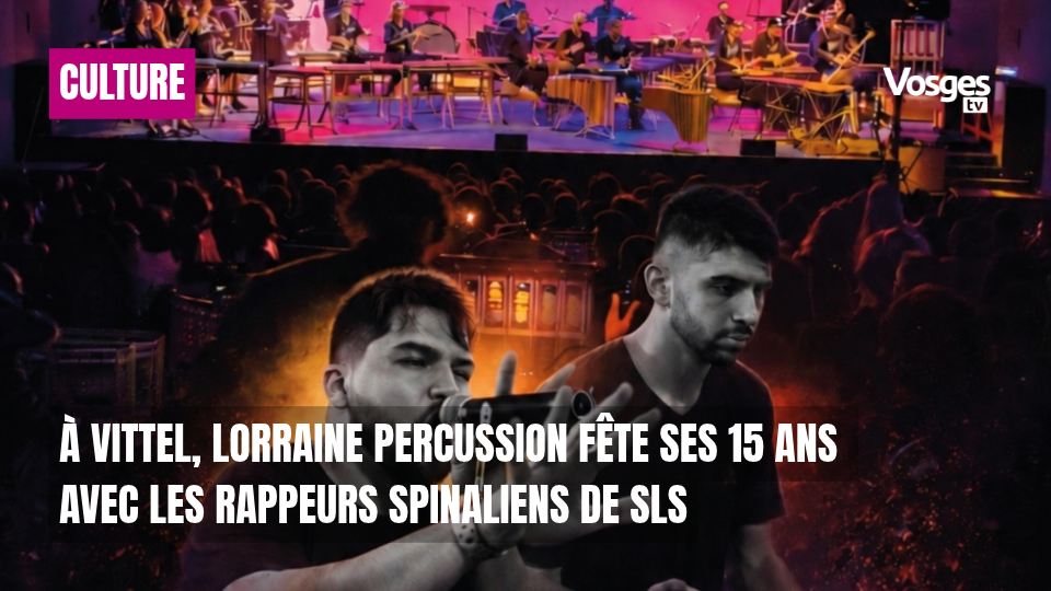 À Vittel, Lorraine Percussion fête ses 15 ans avec les rappeurs spinaliens de SLS